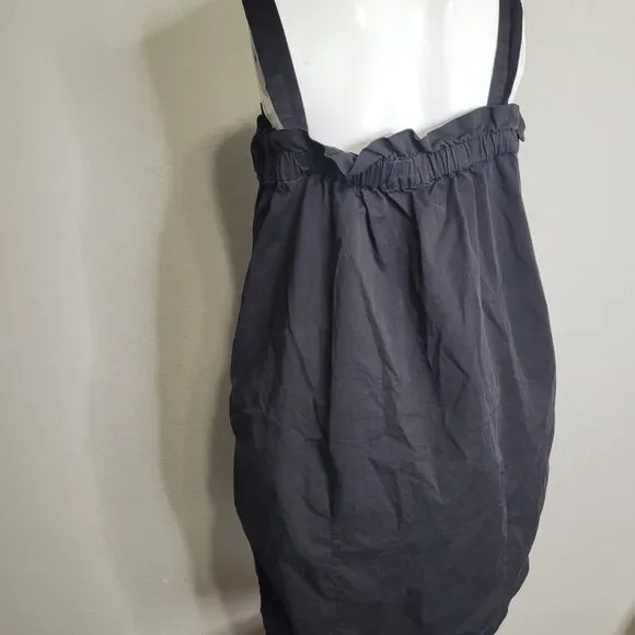 Everlane size XL Dress shift adjsutable straps elastic stretch open button - Picture 2 of 12